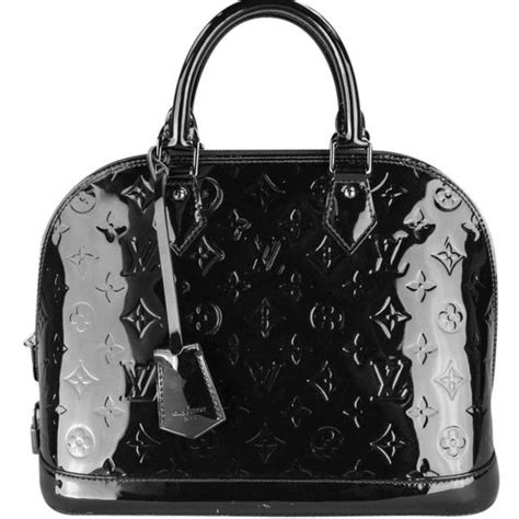 louis vuitton alma black patent|alma pm epi handbags.